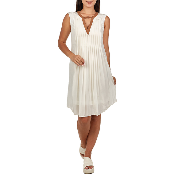 Network Dress Women Corn Silk - Picture 1 of 5